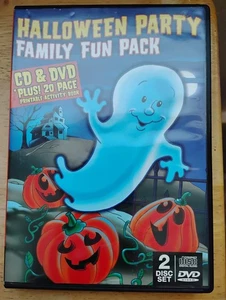 Halloween Party Family Fun Pack DVD + CD) NEW (Other) Vintage Cartoons Disc set - Picture 1 of 2