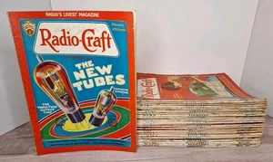 Radio Craft Magazine Lot Of 28 Vintage 1931-1947 - Picture 1 of 24