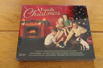 Various Artists 3CD A Family Christmas Holiday Music Bing Crosby Dean Martin Foto 1 de 2