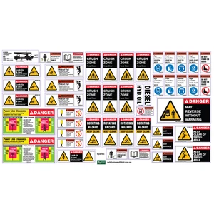 CONCRETE PUMP KIT - HEAVY MACHINERY - Replacement Stickers – Weatherproof & D... - Picture 1 of 1