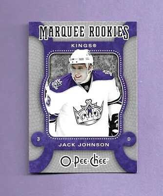 07-08 O-PEE-CHEE OPC MARQUEE ROOKIE RC # 549 JACK JOHNSON KINGS/COLORADO  - Image 1 of 2
