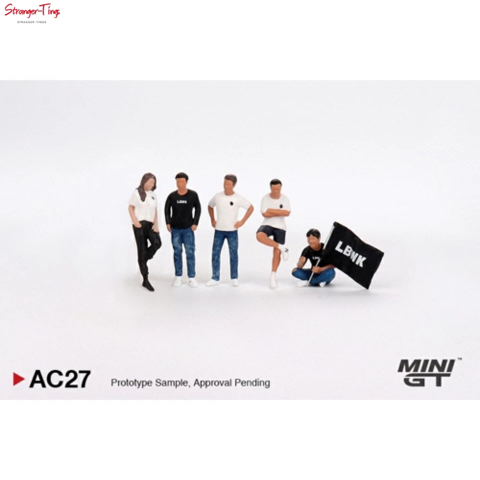 FIGURA MINI GT 1/64 TEAM LIBERTY WALK Foto 1 de 1