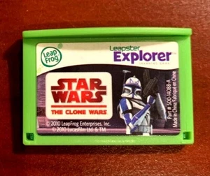 LeapFrog LeapPad Explorer Learning: Star Wars - Clone Wars, LeapPad 1 2 3 GS Ul - Picture 1 of 3