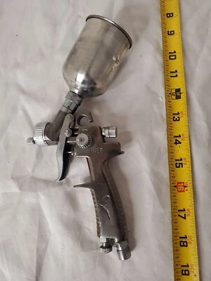 Pistola pulverizadora de retoque Mini HVLP de 1,0 mm ATD-6903 Foto 1 de 4