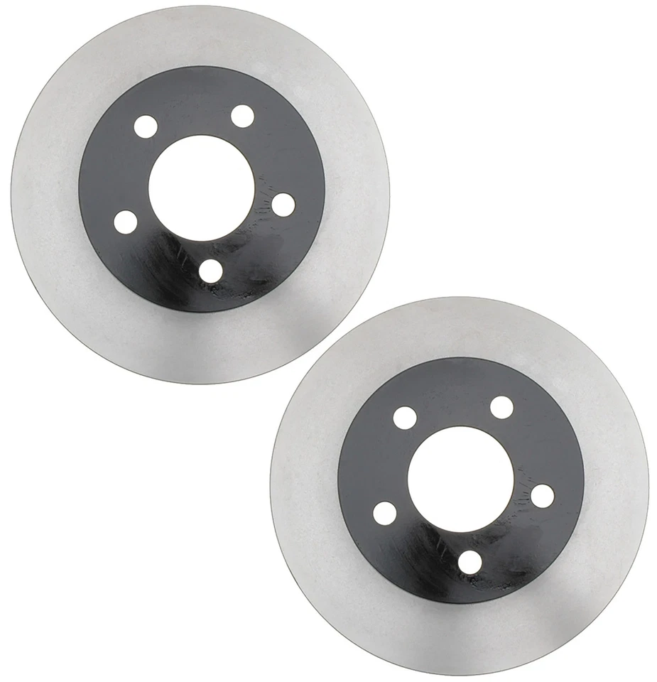 Pair Set of 2 Front Disc Brake Rotors 1-1/8" Long Studs ACDelco Pro For Jeep TJ - Image 1 of 1