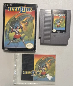 HYDLIDE - Nintendo Entertainment System (NES) - COMPLETE IN BOX (CIB) - Picture 1 of 17