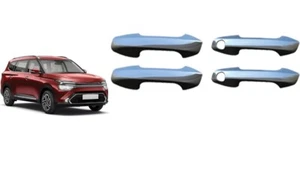 Chrome Door Handle/Catch Cover(Without Sensor Cut) for Kia Carens(2022 Onwards) - Picture 1 of 4