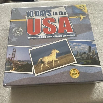 10 Days In the USA Strategy Board Game by Out Of The Box Games SEALED NEW - Image 1 of 2