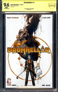 Drumhellar #1 CBCS 9.6 (2013) Signed & Sketched by Riley Rossmo! L@@K! - Picture 1 of 2