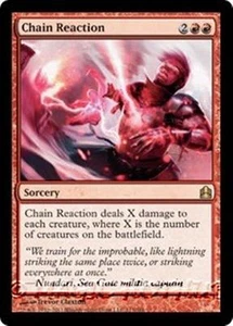 MTG - CHAIN REACTION - Commander 2011 (R) - Picture 1 of 1
