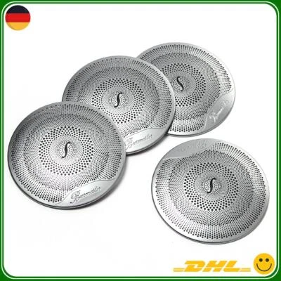 4 × Lautsprecherabdeckung Für Mercedes Benz GLC W213 W205 Runden Matte Türen 8CM