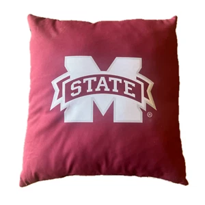 Mississippi State Bulldogs NCAA Reversible Pillow - Picture 1 of 2