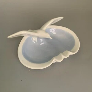 Vtg Porcelain Seagull Ashtray By Gerold Porcelain Bavaria West Germany - Picture 1 of 4