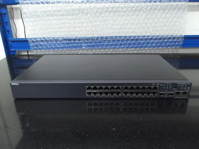 Dell PowerConnect 3424 24 Port 10/100 Switch - Image 1 of 4