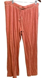 es decir, Pantalones relajados para mujer rosa salmón talla XL - Imagen 1 de 8