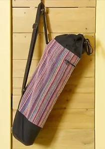Yoga Mat Bag Rainbow Gheri Style Designn Sports Camping Bag - Picture 1 of 3