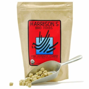 Harrison's High Potency Coarse Organic Parrot Bird Food 2.27kg Macaw Grey - Picture 1 of 1