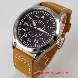 Relojes automáticos para hombre Corgeut 21 Jewels MIYOTA 8215 verde correa de cuero luminoso - Imagen 1 de 7