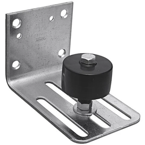 (5)-Galvanized Steel Up To 3 3/4" Thick Heavy-Duty Barn Door Stay Roller N131490 Cover