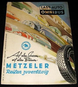 LKW & BUS 1953-10 DEUTSCHMAGAZIN LAST-AUTO und OMNIBUS METZELER * MÜNCHEN - Bild 1 von 5