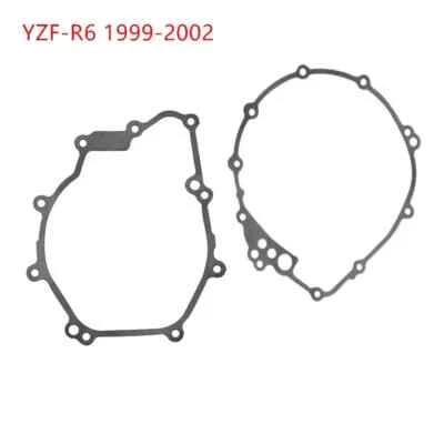 Crankcase Clutch Generator Cover Gaskets For Yamaha YZFR6 YZF-R6 1999-2002 - Image 1 of 4