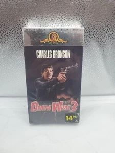 Death Wish 3 VHS Charles Bronson NEW SEALED MGA/UA - Picture 1 of 6
