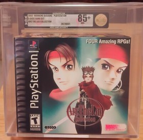 Arc the Lad Collection (PlayStation 1 PS1, 2002) VGA Graded 85+ NM+