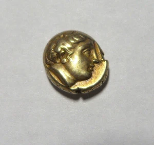 *LESBOS* GOLD *ELEKTRON* HEKTE *KOPF DER PERSEPHONE/STIER 377-326 vor Christus * - Bild 1 von 11