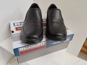 Zapatos SKETCHERS Cuero Trabajo Sin Cordones Talla 8 Hombres con Etiquetas y Caja Nuevos Sketchers -AF - Imagen 1 de 12