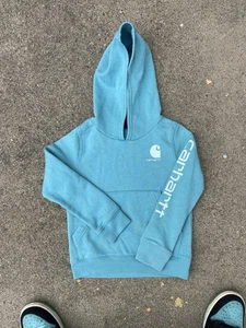 Carhartt Kids Logo Hoodie Size 6  - Picture 1 of 7