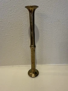 VINTAGE 7” HEAVY  SOLID BRASS PESTLE APOTHECARY PHARMACY - Picture 1 of 4