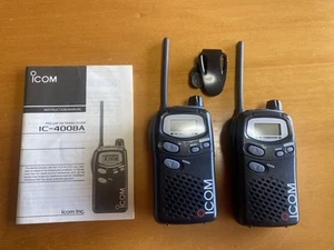 Icom Ic-4008A Frs Radio Handheld Transceiver Two-Way Communication Portable - Zdjęcie 1 z 4