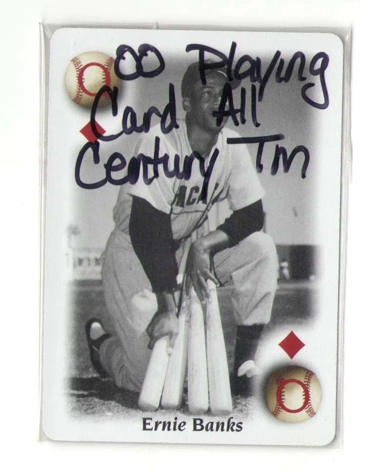 2000 Playing Cards All-Century Team - CHICAGO CUBS 1 Card - Image 1 of 1