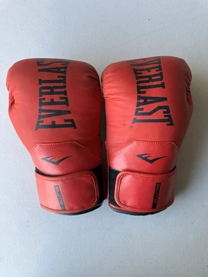 Everlast Elite Boxing Gloves Red/Black 14oz. - Image 1 of 4