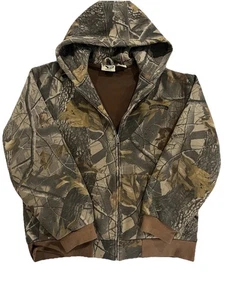 Field & Stream Real Tree Hardwoods Thermal Lined Full Zip Hunting Hoodie Men’s L - Picture 1 of 5
