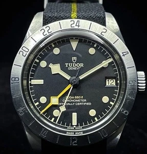 Tudor Black Bay Pro - 39mm Black Dial - Strap Model - M79470 - Picture 1 of 10