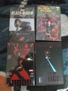 Black Widow TPB LOT - 4 Tpb Lot MARVEL - Picture 1 of 6