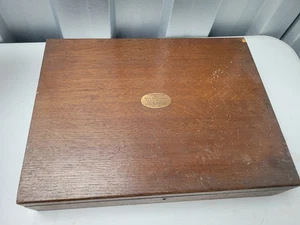 Vintage Wooden Case Box 1920's Art Deco Jewellery/Trinket Box/Display Case? - Picture 1 of 22