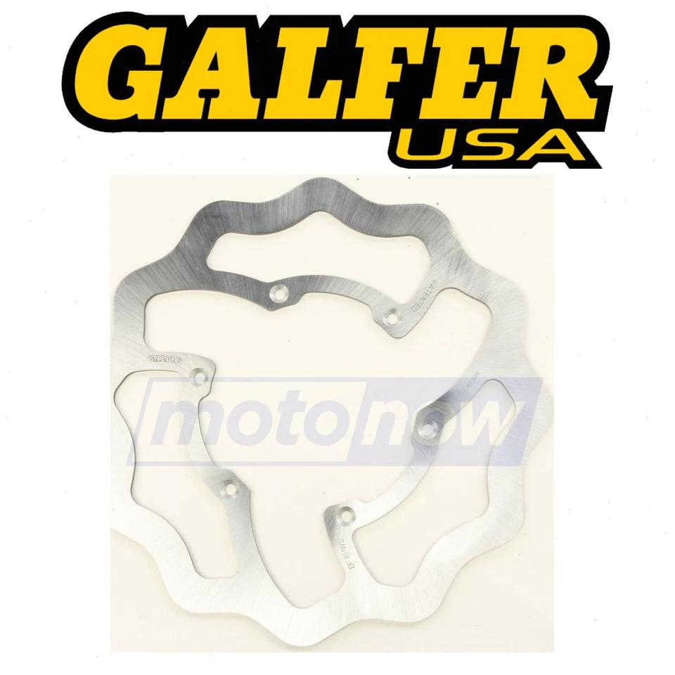 Galfer Brakes SKW Oversize Wave Brake Rotor for 2008-2017 Yamaha YZ250F - id Foto 1 de 4