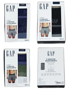 GAP 3-Pack Boxer Briefs 5" Inseam & Contour Pouch Men's Underwear NIP Pick Size - Picture 1 of 8