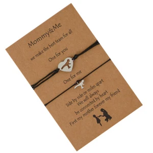 Armband-Set Mutter Tochter Passende Armbänder Muttertag Fräulein Eltern-Kind - Bild 1 von 12
