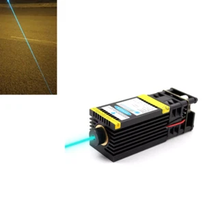 Adjustable Focus 488nm 100mW sky Blue Dot Laser Supports PWM Laser Module - Picture 1 of 4