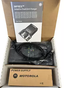 OEM Motorola NNTN7586A Dual Unit APX700 APX Series IMPRES Radio Charger - Picture 1 of 6