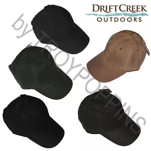 1-DRIFT CREEK OUTDOOR SOMBRERO PIEL ACEITE ALGODÓN TELA CORONA TALLA ADULTO - Imagen 1 de 21