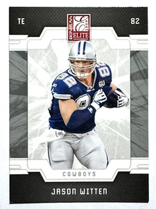 JASON WITTEN Dallas Cowboys, Raiders 2009 Panini Donruss Elite Football Card #30 - Picture 1 of 3