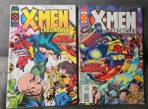 X-MEN CHRONICLES #1 & 2 COMPLETE 2 PART SERIES - Picture 1 of 11