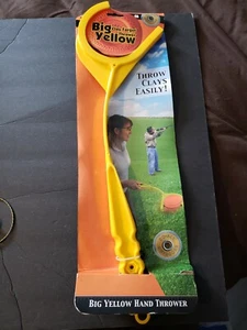 Big Yellow Clay Target Hand Thrower Do All Outdoors - Picture 1 of 2