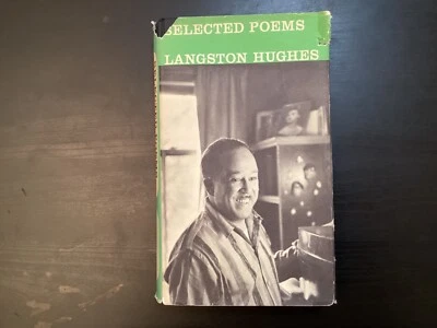 Vtg. 1983 Selected Poems of Langston Hughes, Illustrated Hardcover Knopf HCDJ - Image 1 of 4