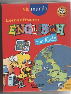 Englisch for Kids - Lernsoftware - via mundo - Bertelsmann - CD Rom - NEUWERTIG - Bild 1 von 4