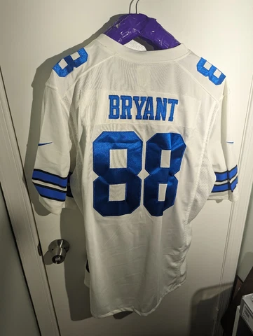 Dez Bryant #88 Dallas Cowboys Nike NFL Football Sewn White Jersey Size XXL EUC Cover